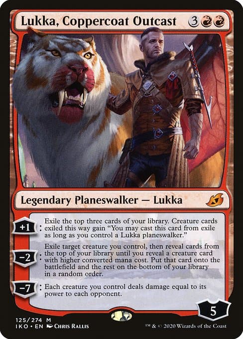 Lukka, Coppercoat Outcast (Mythic)