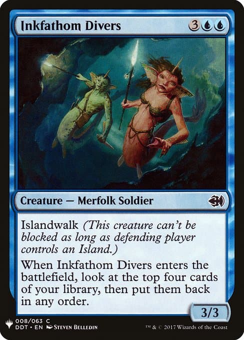 Inkfathom Divers from The List (Common)