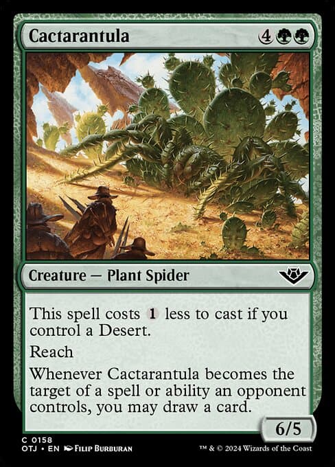 Cactarantula from Outlaws of Thunder Junction (Common)