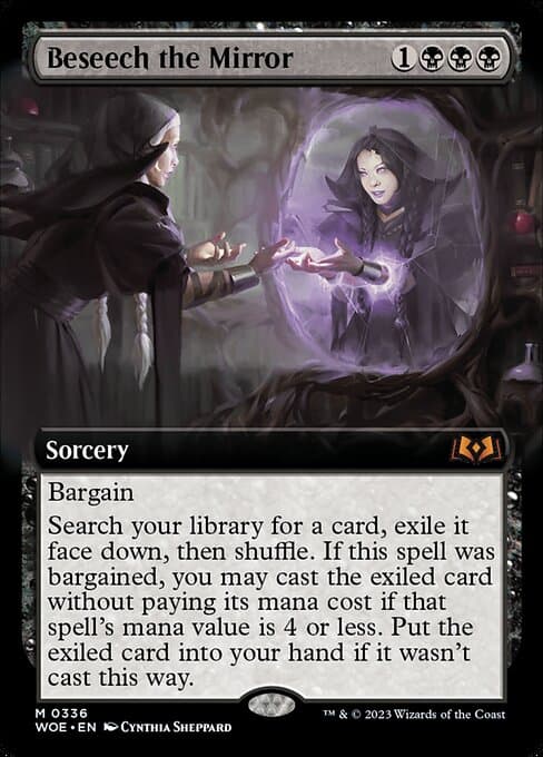 Beseech the Mirror from Wilds of Eldraine (Mythic)