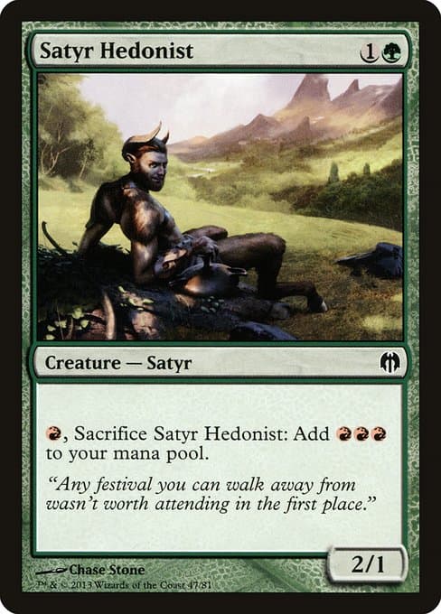 Satyr Hedonist (Common)