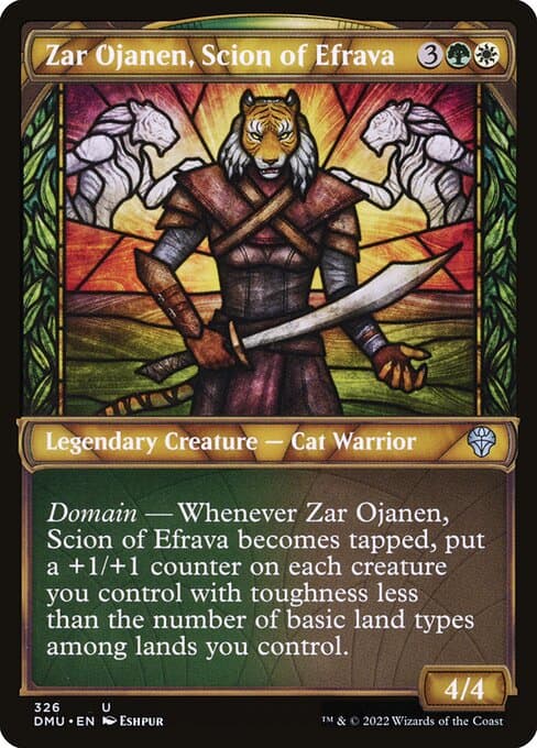 Zar Ojanen, Scion of Efrava from Dominaria United (Uncommon)