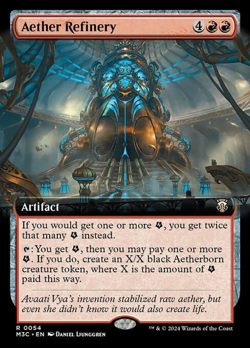 Aether Refinery from Modern Horizons 3 Commander (Rare)