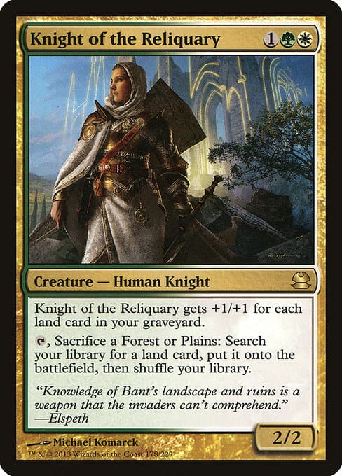 Knight of the Reliquary from Modern Masters (Rare)