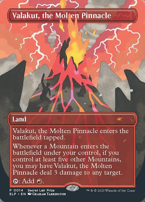 Valakut, the Molten Pinnacle from Secret Lair Promo (Rare)