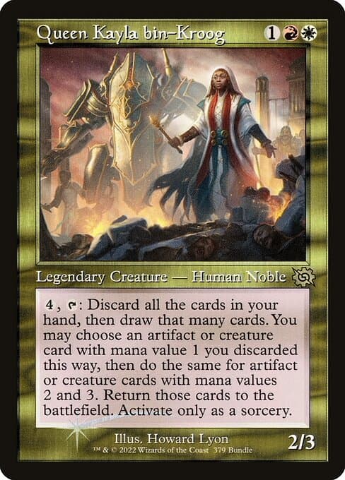 Queen Kayla bin-Kroog from The Brothers' War (Rare)