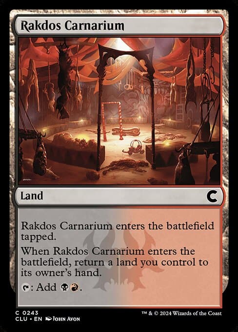 Rakdos Carnarium from Ravnica: Clue Edition (Common)