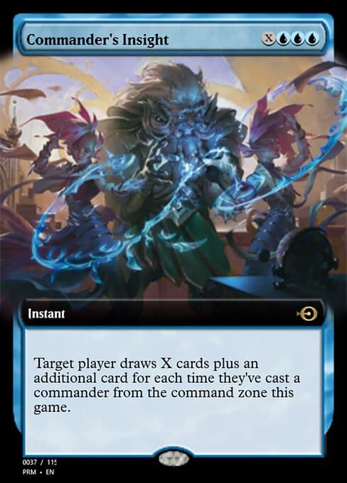 Commander's Insight from Magic Online Promos (Rare)