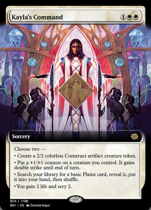 Kayla's Command from Magic Online Promos (Rare)