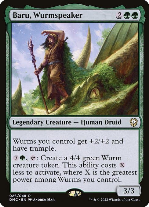 Baru, Wurmspeaker from Dominaria United Commander (Rare)