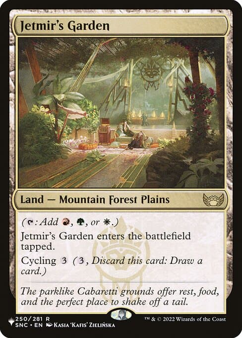 Jetmir's Garden from The List (Rare)