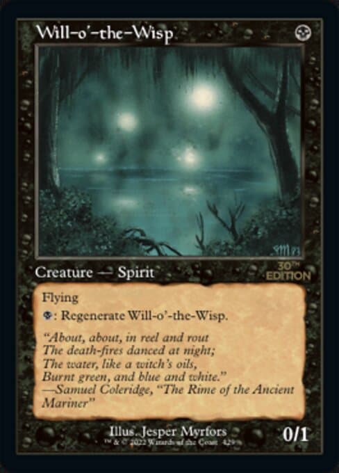 Will-o'-the-Wisp from 30th Anniversary Edition (Rare)