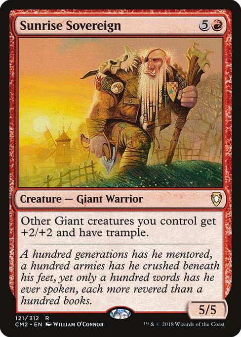 Sunrise Sovereign from Commander Anthology Volume II (Rare)