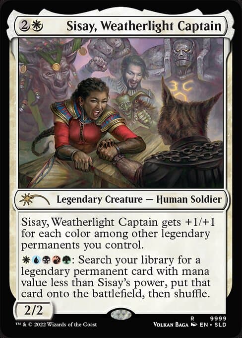 Sisay, Weatherlight Captain from Secret Lair Drop (Rare)