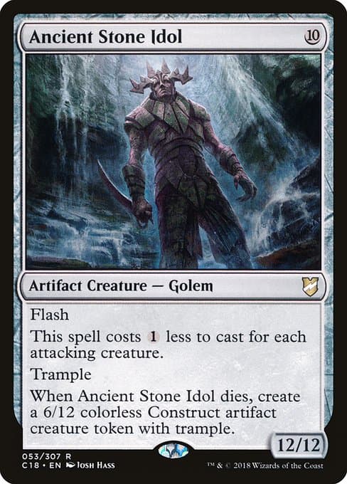 Ancient Stone Idol from Commander 2018 (Rare)