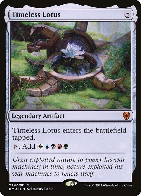 Timeless Lotus from Dominaria United (Mythic)