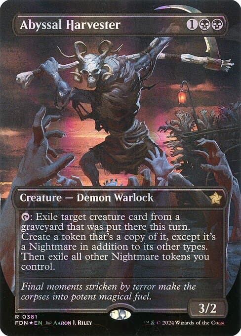 Abyssal Harvester from Foundations (Rare)