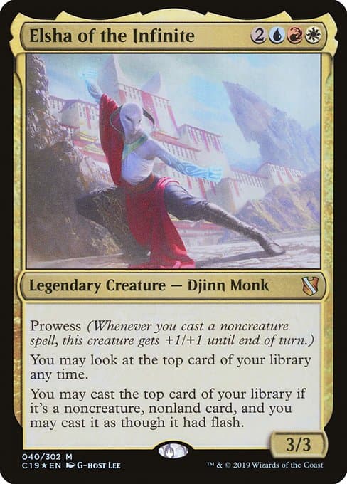 Elsha of the Infinite from Commander 2019 (Mythic)