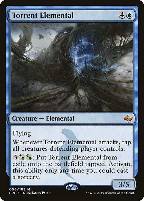 Torrent Elemental from Fate Reforged (Mythic)