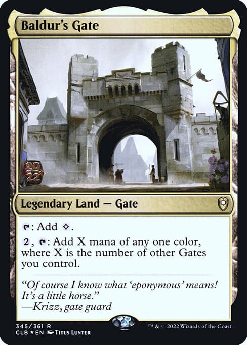 Baldur's Gate from Battle for Baldur's Gate Promos (Rare)