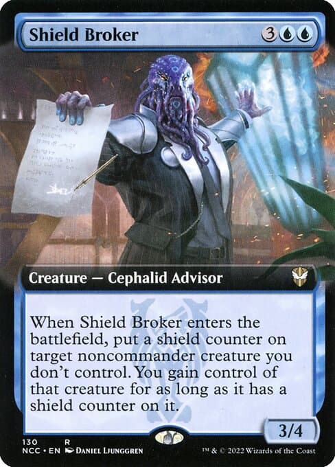 Shield Broker from New Capenna Commander (Rare)