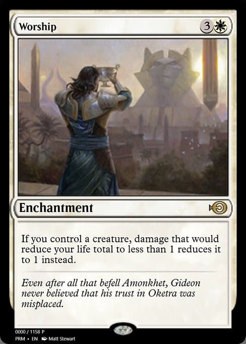 Worship from Magic Online Promos (Rare)