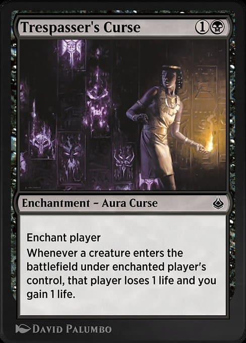 Trespasser's Curse from Amonkhet Remastered (Common)
