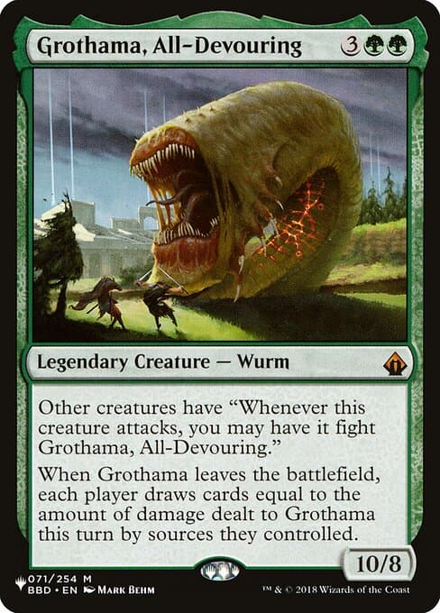 Grothama, All-Devouring from The List (Mythic)