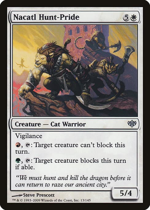 Nacatl Hunt-Pride from Conflux (Uncommon)