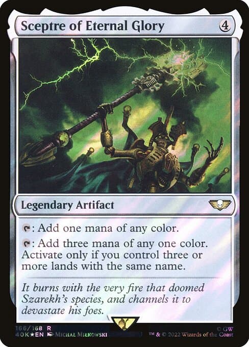 Sceptre of Eternal Glory from Warhammer 40,000 Commander (Rare)