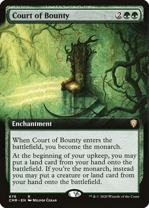 Court of Bounty from Commander Legends (Rare)