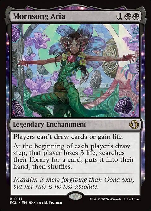 Mornsong Aria from Lorwyn Eclipsed (Rare)