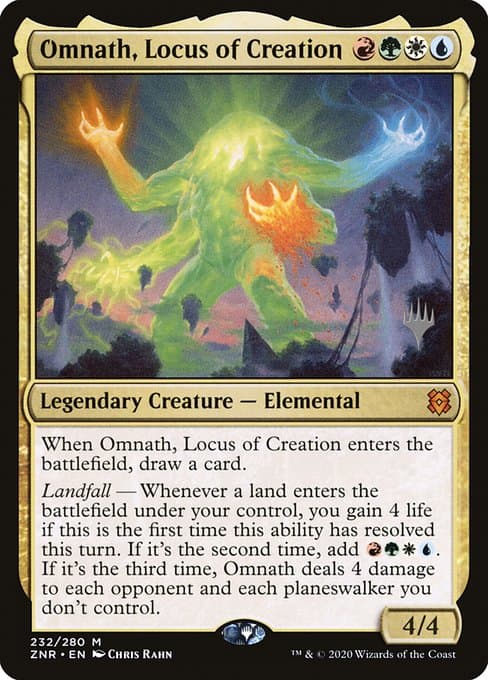 Omnath, Locus of Creation from Zendikar Rising Promos (Mythic)