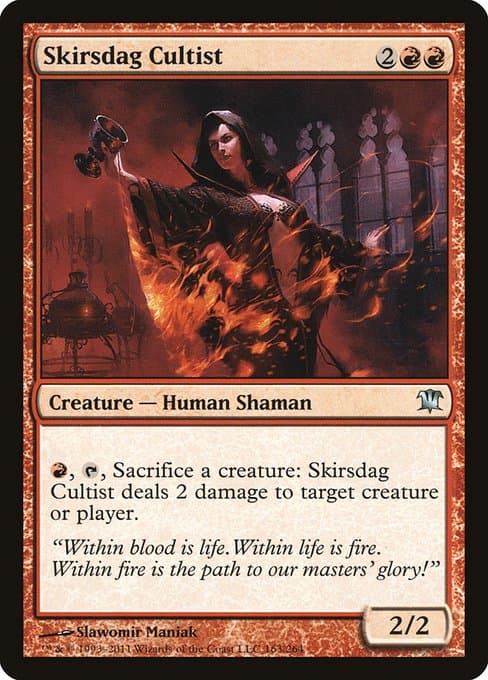 Skirsdag Cultist from Innistrad (Uncommon)