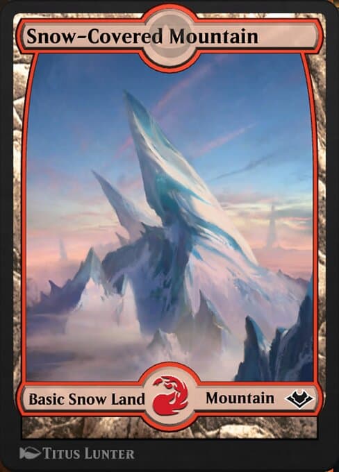 Snow-Covered Mountain from MTG Arena Promos (Common)