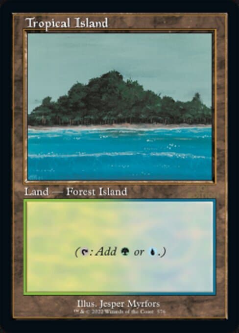 Tropical Island from 30th Anniversary Edition (Rare)