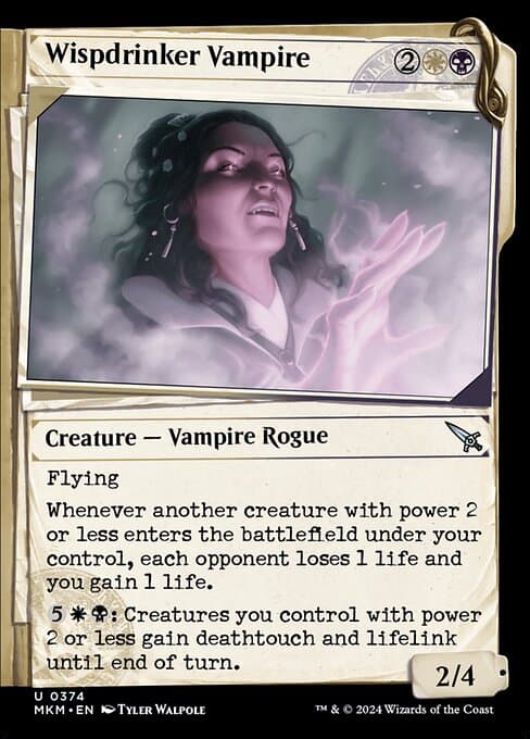 Wispdrinker Vampire from Murders at Karlov Manor (Uncommon)