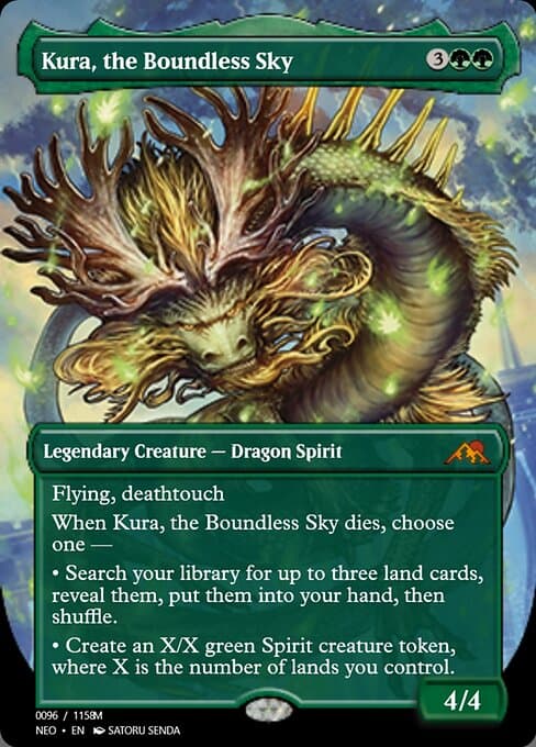 Kura, the Boundless Sky from Magic Online Promos (Mythic)