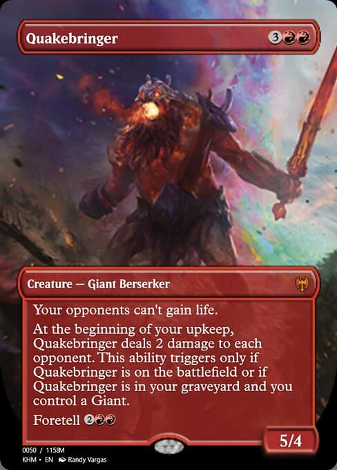 Quakebringer from Magic Online Promos (Mythic)