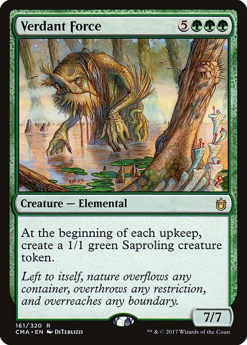 Verdant Force from Commander Anthology (Rare)