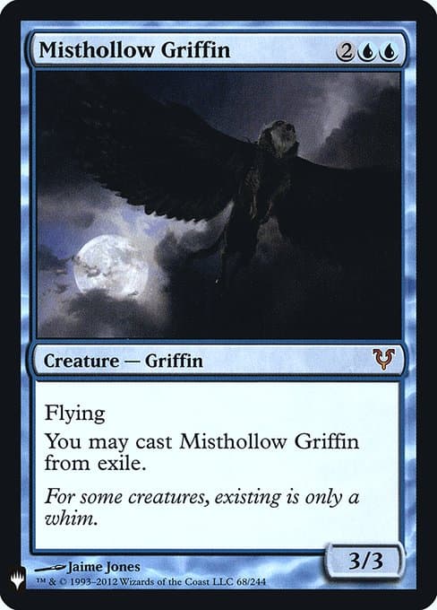 Misthollow Griffin from The List (Mythic)