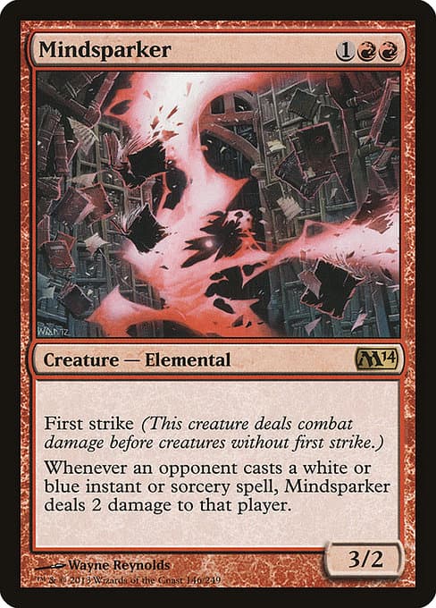 Mindsparker from Magic 2014 (Rare)