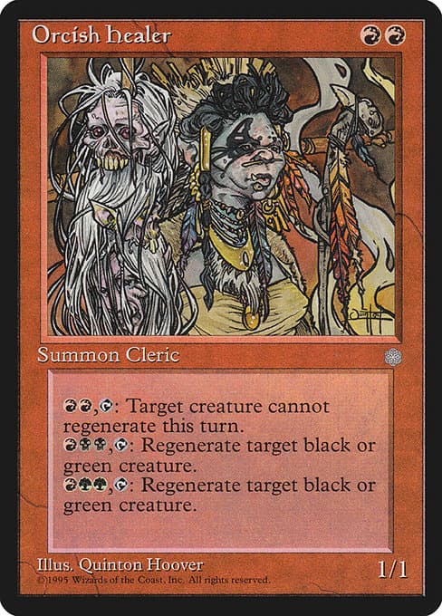 Orcish Healer from Ice Age (Uncommon)