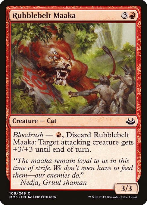 Rubblebelt Maaka from Modern Masters 2017 (Common)