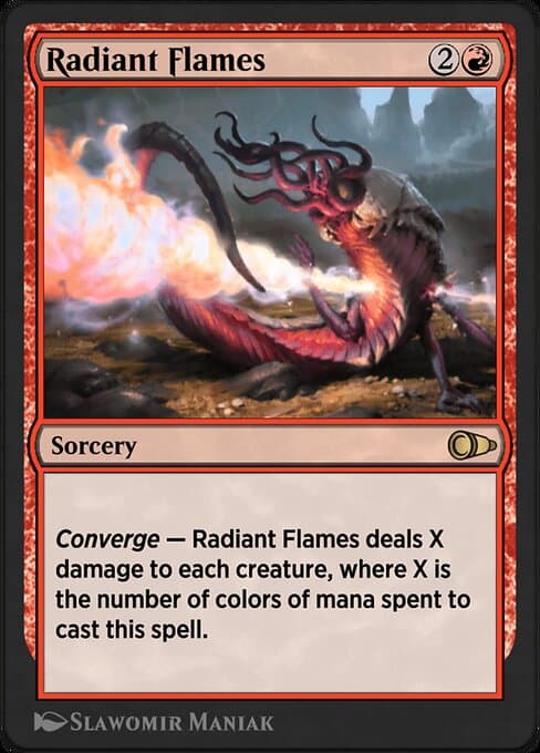 Radiant Flames from Pioneer Masters (Rare)