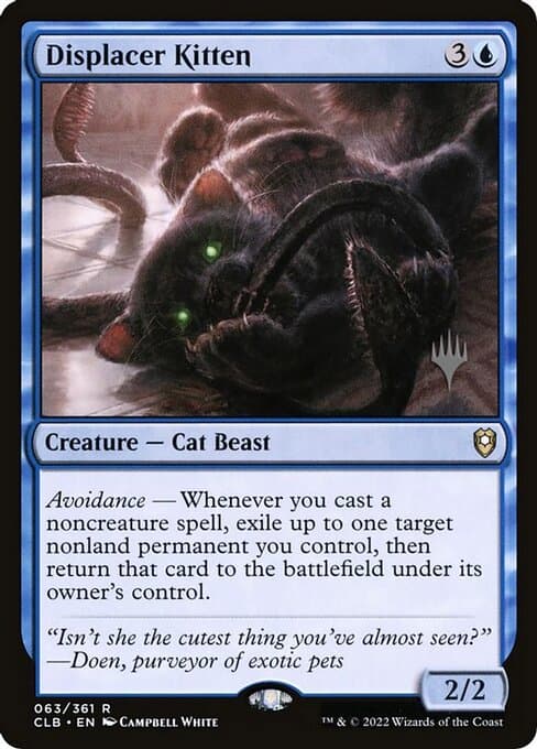 Displacer Kitten from Battle for Baldur's Gate Promos (Rare)