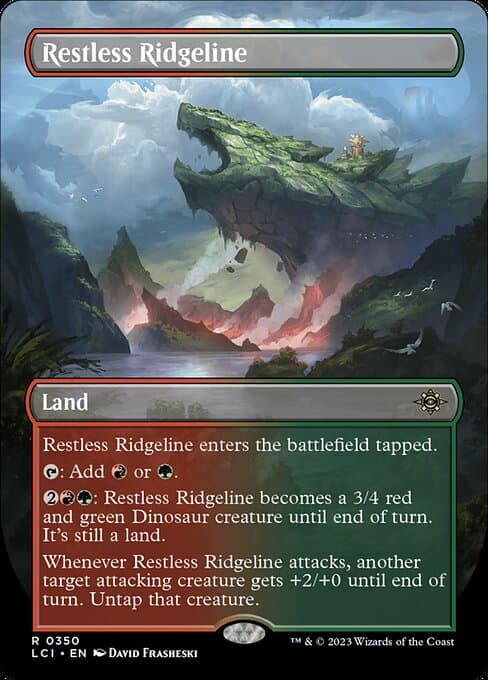 Restless Ridgeline from The Lost Caverns of Ixalan (Rare)