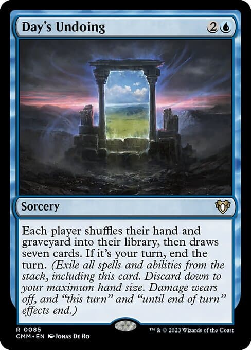 Day's Undoing from Commander Masters (Rare)