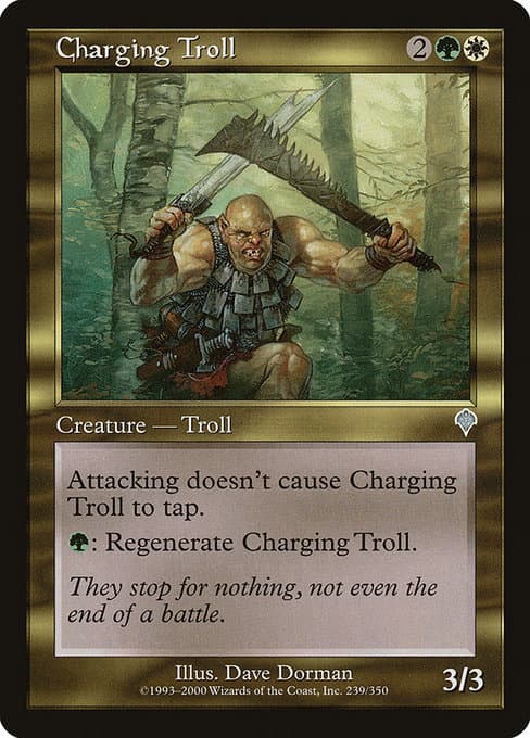 Charging Troll from Invasion (Uncommon)
