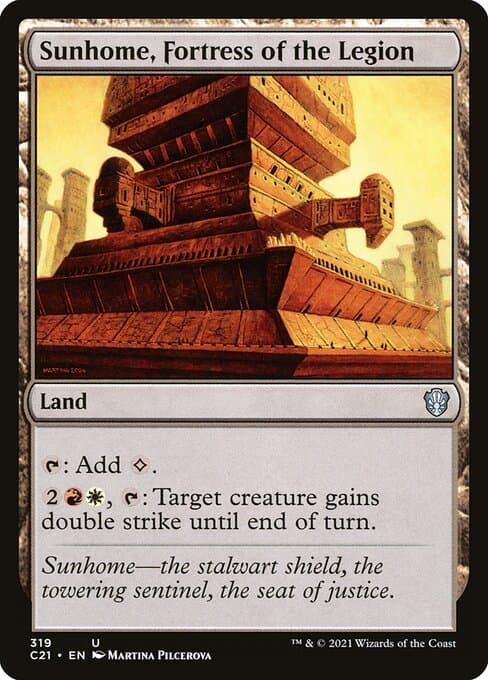 Sunhome, Fortress of the Legion from Commander 2021 (Uncommon)